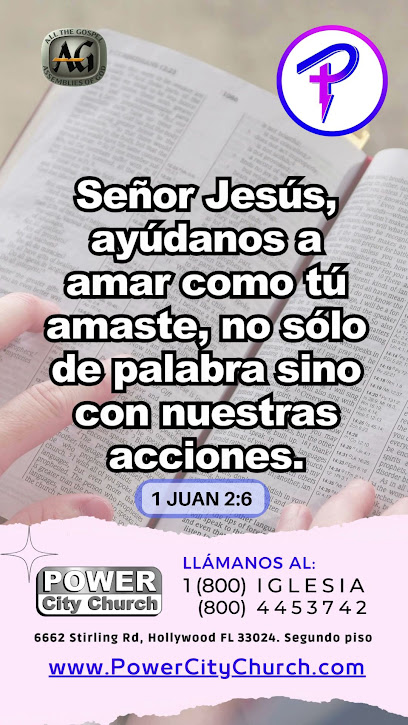 Asambleas de Dios - Iglesia Cristiana - Somos Parceros Por Siempre de Power City Church - Servicio Sábados 7pm
